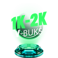 Account with 1k-2k V-Buks